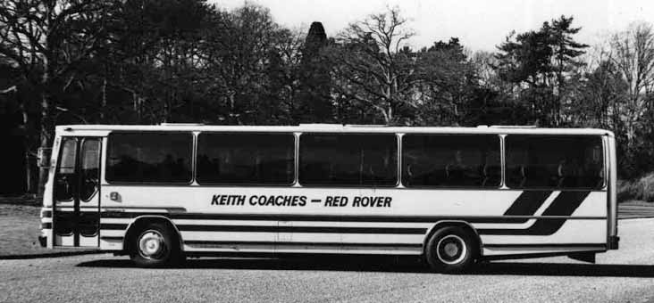 Keith Coaches Red Rover Leyland Tiger Plaxton Supreme Express 149